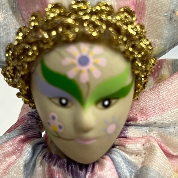 Vintage Good Stuff Harlequinn jester clown classiques porcelain face - Picture 2 of 10